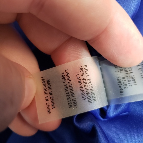 Elie tahari Blue Trench Coat Gossip Girl - Picture 7 of 7